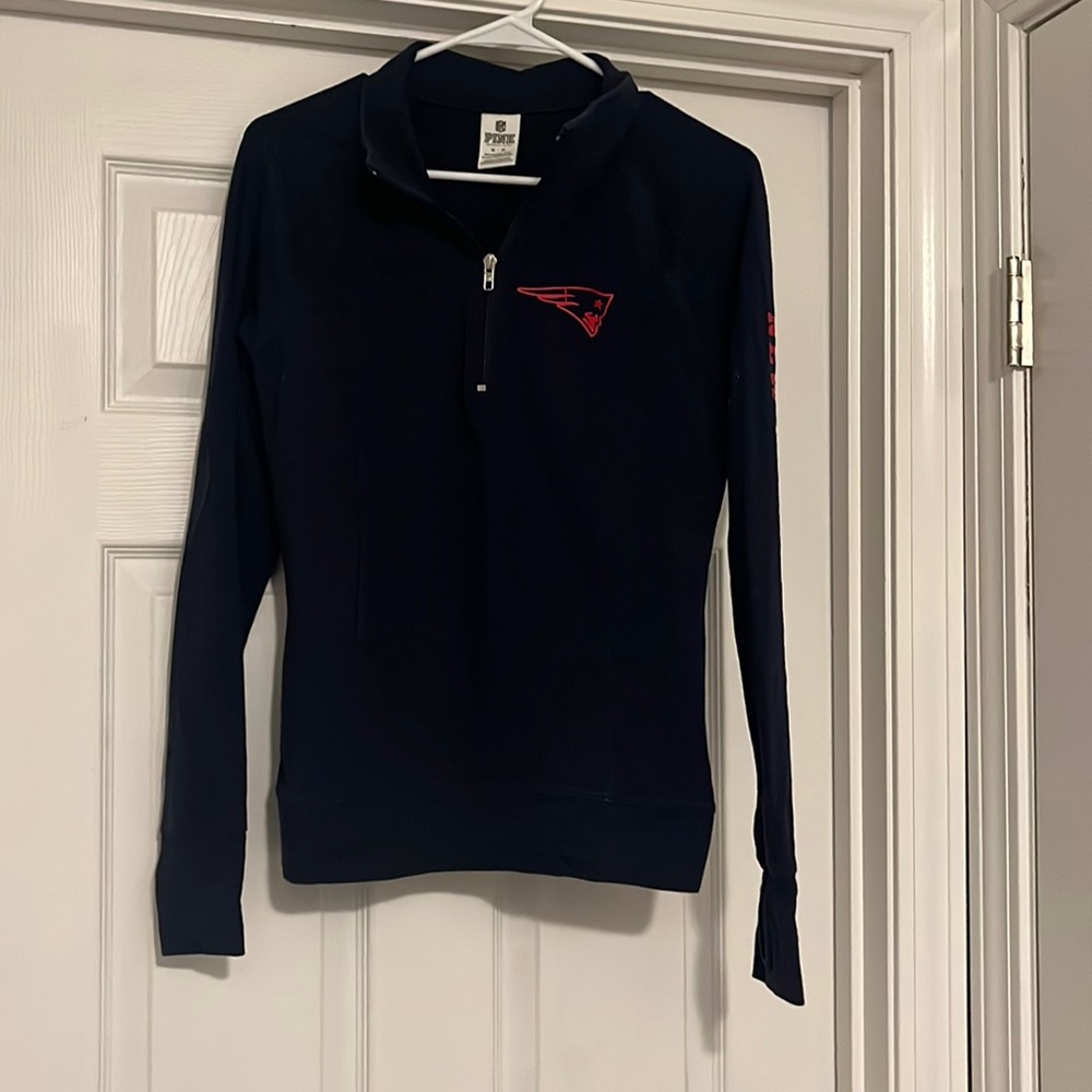 NE patriots Victoria secret 1/4 zip up!